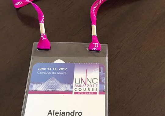 Fucac en LINNC París 2017: acreditación Dr. Alejandro Musacchio.